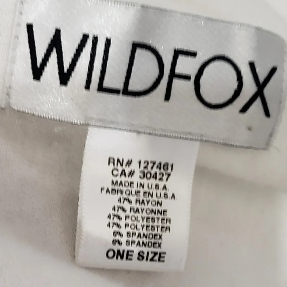 Wildfox Heart Scarf Womens White Red Taylor Swift‎ Red Era Rare Graphic